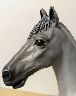 Marx Johnny West Thunderbolt custom painted Dapple Gray Horse 3