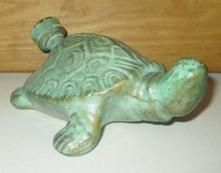 Vintage Figural Bronze Turtle Garden Lawn Water Sprinkler