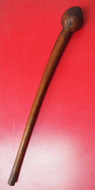 Old Oceanic Polynesian Australian Aboriginal Maori Wooden Throwing Club Stick