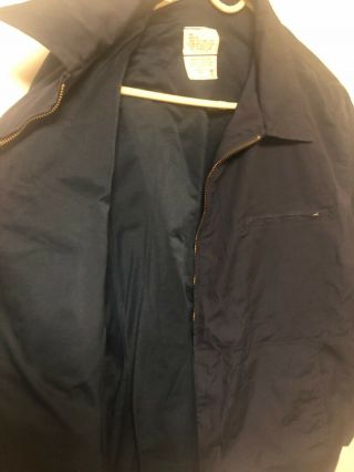 Vintage US Navy Blue Size 50 Long Utility Dark Blue Jacket 1994 5