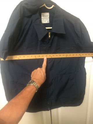 Vintage US Navy Blue Size 50 Long Utility Dark Blue Jacket 1994 7