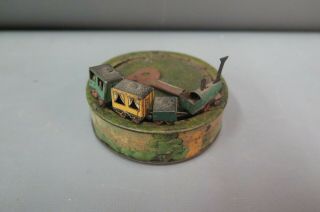 Antique/vintage 1935 Bub Railway Tin Wind Up Toy In Clockwork