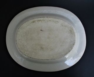 Large Antique Chinese Qianlong Period 18th Century Porcelain Platter Bowl Plate 12