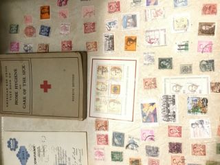 WW2 german 360 STAMP SHEET Swastika 1/2 coin Book 1933 Red Cross 1878 1888 cent 7