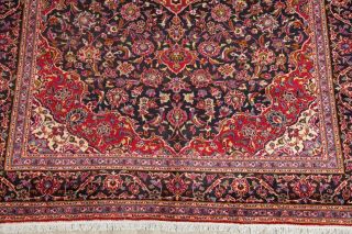 Traditional Persian Design Area Rug Hand - Knotted Oriental Floral Wool 10x14 Red 3