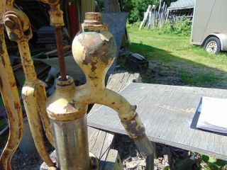 vintage /antique cast iron pump 6361 4