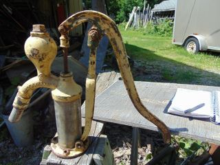 vintage /antique cast iron pump 6361 6