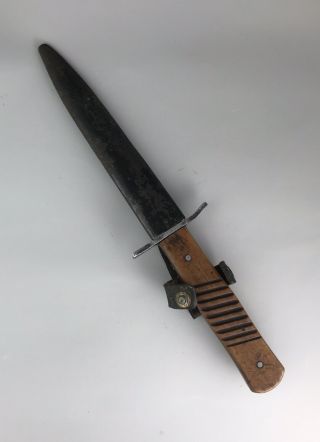 German Wwi Demag Trench Fighting Knife