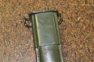 WWI AEF US Army M1917 Bayonet & Scabbard - Remington 1917 - for M1917 Enfield 1 9