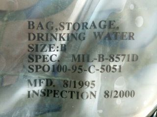 USGI Drinking Water Storage Bag 3