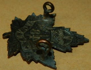 48th Battalion (British Columbia),  CEF Brass Cap Badge WW1 Disbanded Aug 1920 2