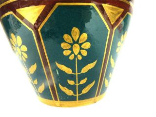 C1880 ANTIQUE WEDGWOOD MARSDEN ART WARE ARTS & CRAFTS POTTERY VASE 8