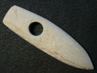 7200y.  O: Unique Shoe Last Celt 133mms Stone Age Neolithic Linear Pottery Culture
