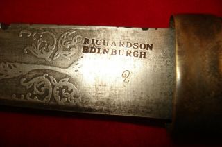 18 - 19 Century German Scottish English French Dagger Sword Richarrdson 5