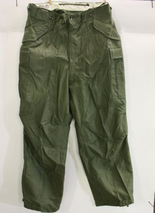 M - 1951 Field Trousers,  Olive Drab Large Regular 4