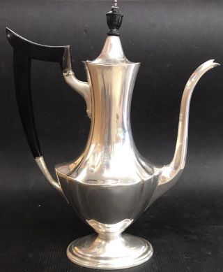 Black Starr & Frost Sterling Silver Coffee/tea Pitcher