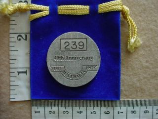 Australian Special Air Service Regiment challenge coin,  239,  1957 - 97 (SASR) 2