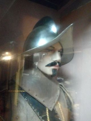 1870s Era Spanish Conquistador armour helmet complete 16th century uniform 3