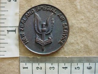 Zealand Special Air Service Challenge Coin,  Space For A Number (nz Sas)