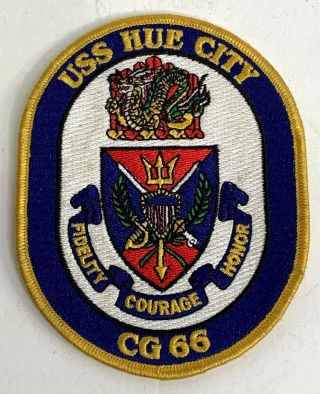 Uss Hue City Cg - 66 Patch