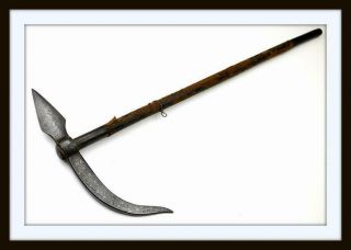 Antique 17th - 18th C.  Islamic Persian or Indian War Hammer Mace (sword dagger) 2