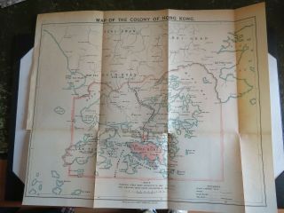 Detailed Map Of The Colony Of Hong Kong,  Not Sure Of Date,  Could Be Gv Period.