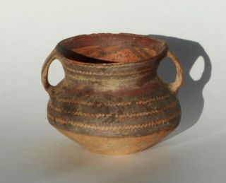 Ancient Chinese Neolithic Majiayao Yangshao Culture,  Machang C.  2300 - 2000 Bc Jar