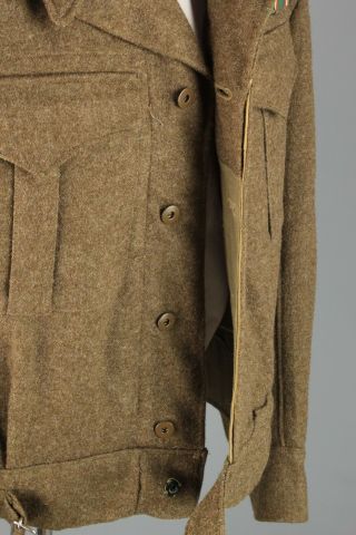 Vtg 1952 Korean War Canadian Army Wool Uniform Jacket Sz 9 Pants Sz 9 5463A 4