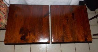 Pine Ethan Allen Old Tavern End Tables / Side Tables (T754) 2