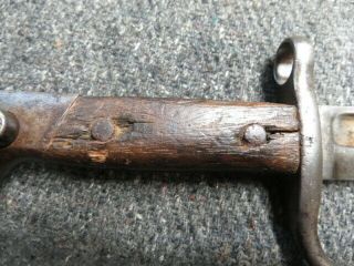 REMINGTON ROLLING BLOCK MODEL 1899 BAYO W/ SCABBARD 7