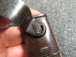 REMINGTON ROLLING BLOCK MODEL 1899 BAYO W/ SCABBARD 9