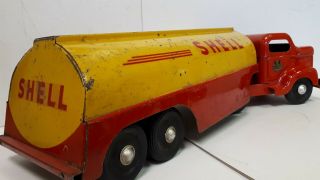 1950 ' s - MINNITOY Shell Tanker Truck - 4