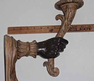 Gothic Hand Wall Sconce Candle Holder - AWESOME 8