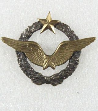 French Army Badge: Brevet De Pilote D’avion - 3305
