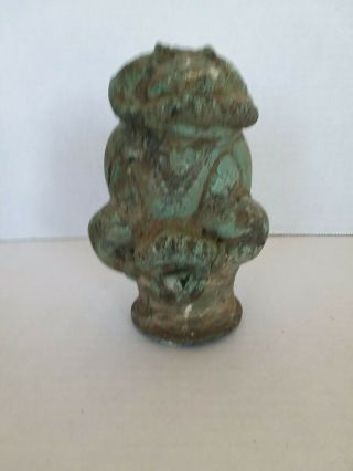 Vintage Industrial Copper Duck Head Toy Factory Mold
