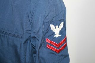 Vintage 90 ' s USN Navy Utility Deck Jacket Sz 44L E - 5 Deadstock Unworn 4