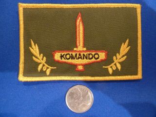 Albanian Army Commando Cloth Insignia