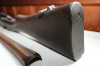 WWI WWII Enfield M1917 1917 Remington Full Rifle Stock w/Butt Plate & Handguard 12