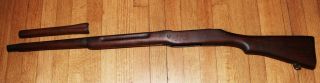 Wwi Wwii Enfield M1917 1917 Remington Full Rifle Stock W/butt Plate & Handguard