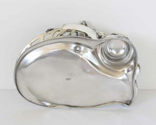 Art Nouveau WMF Silver Plated INKWELL 109 10