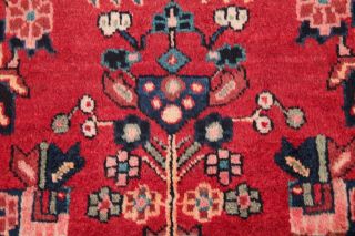 Vintage RED Bakhtiari Persian Oriental Area Rug Hand - Knotted Wool Carpet 4 ' x 7 ' 8