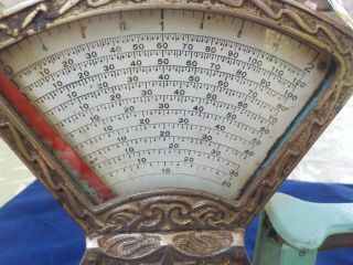 Antique Rare Candy Scale with American Shield 3