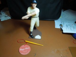 1950 - 60 Roger Maris Yankees Hartland Baseball nr - mt figure,  bat,  Tag 4