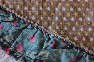 Antique French Jouy Print Cotton Pre Civil War Fabric c1820 - 30reserved 6