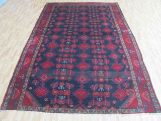 A BRILLIANT OLD HANDMADE HAMEDAN ORIENTAL RUG (290 x 165 cm) 2