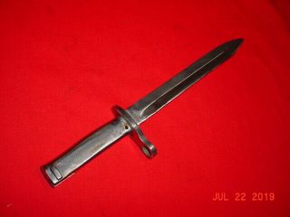 WW1 TURKISH MAUSER ERSATZ M1917 BAYONET with SCABBARD 5