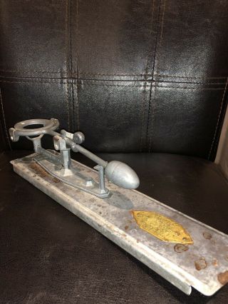 Vintage Antique Reliable Speed Accuracy Mfg Egg Scale Los Angeles,  California 4