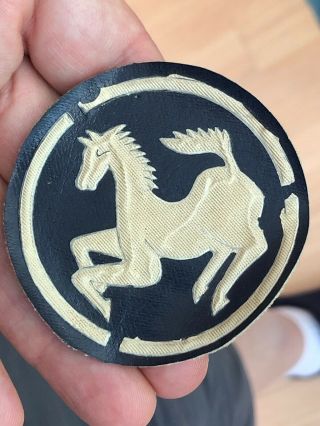 Rare 1950’s Republic Of Korea ROK Army 9th Infantry Division Patch White Horse 5