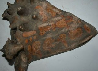 Orig $1099 Wow Pre Columbian Mayan Shell,  Figure,  9in Prov