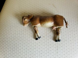 Antique Schoenhut Humpty Dumpty Circus Dolls Cow 1890 